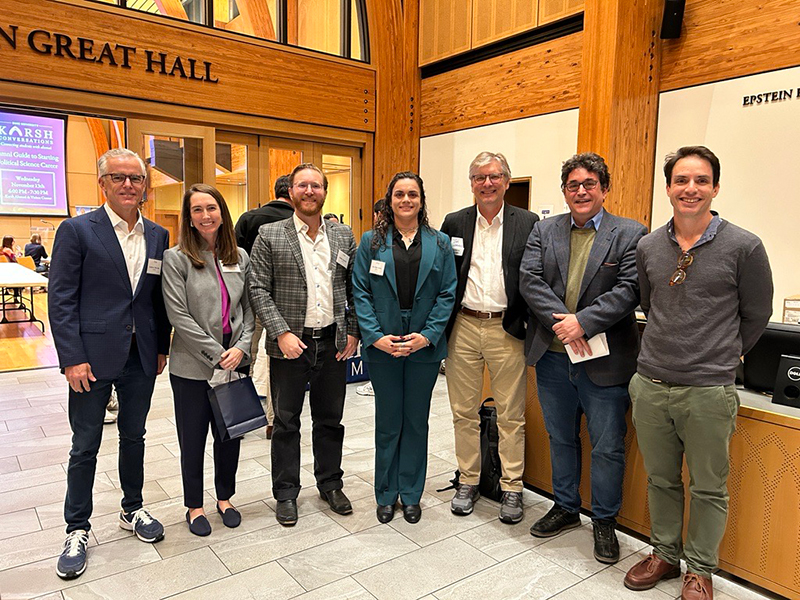 Group of people at a Karsh Conversations event.