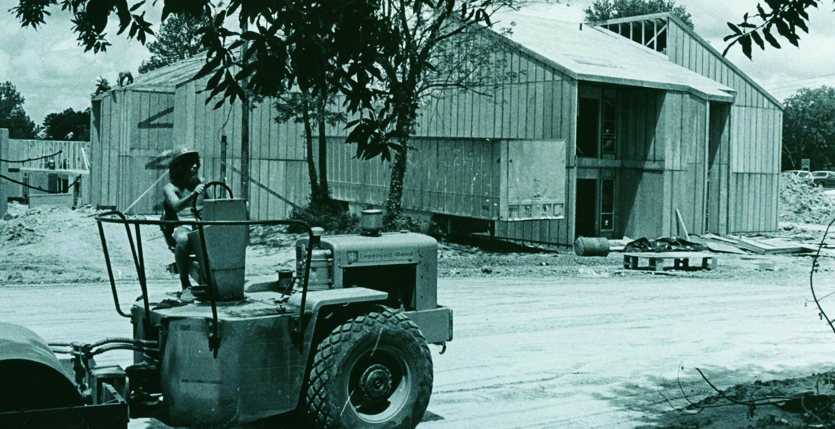 Image of Central Campus construction, 1973