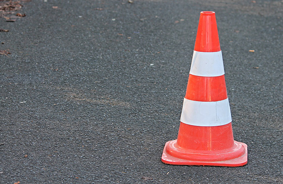 Photo of construction cone