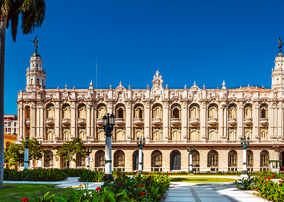 Large building in Cuba