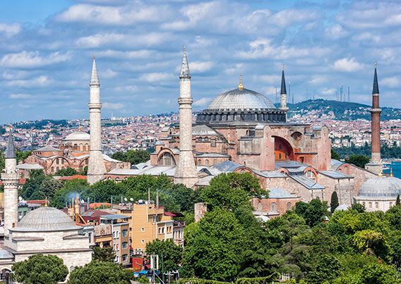 Picture of city in Turkey