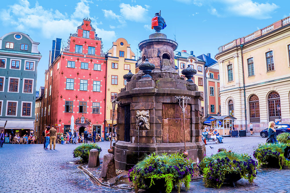 Sweden Stockholm Gamla Stan oldtown