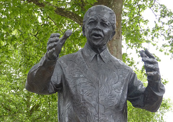 Statue of Nelson Mandela