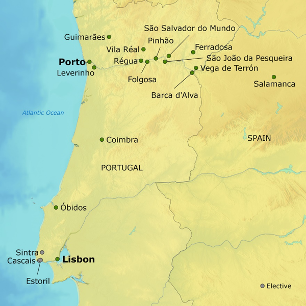 Romance of the Douro River Including Lisbon and Salamanca, Spain | Duke